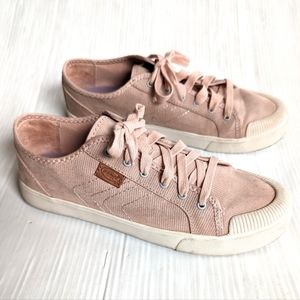 DR SCHOLL'S Glow for it comfort low top blush Pink Corduroy sneakers flats